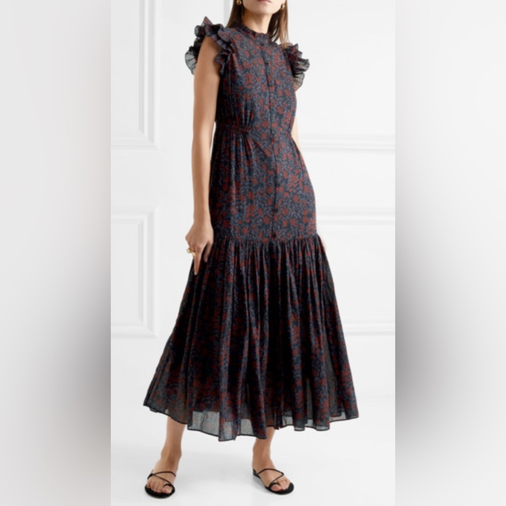 NOT FOR SALE! ISO Apiece Apart Pacifica Dress in Black Potpourri. M or L